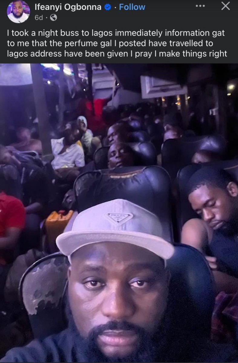 This is how ibo immigrant move to Yoruba land with night bus every damn night, we need to build tollgate for Ore cos we can’t continue this way 💔