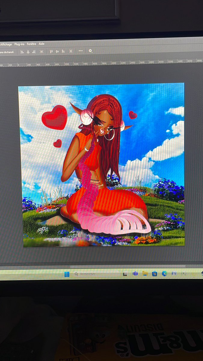 we4rin3ss's tweet image. Boss lady, la pochette de son album en travail pour les cours (wip) Lili aux paradis artificiels : tome 2 🐞
#procreate #photoshop #melodrama #GPExplorer #gp
