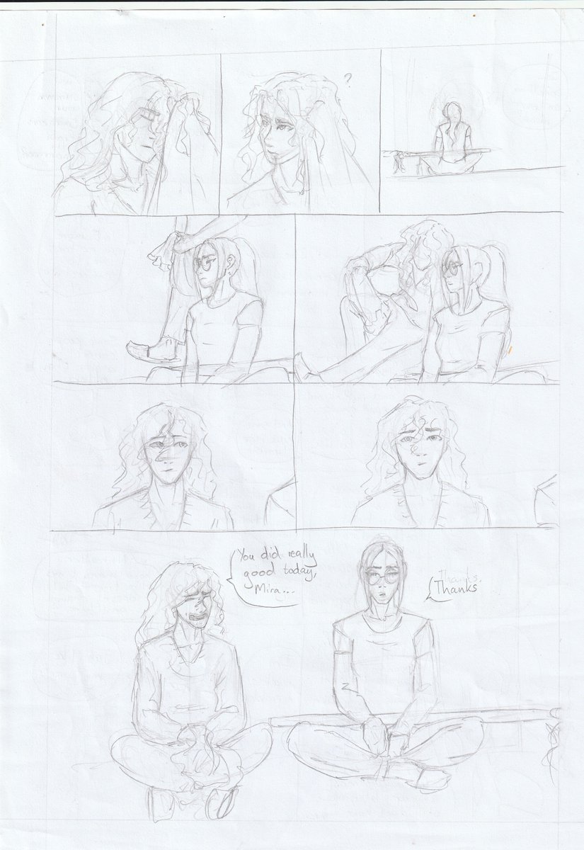 whisperingrk's tweet image. #RuMiraWeek2025 Day 6: Pre-debut
Just pencil and paper for now, been very busy so I will digitalise it another day o7 (1\2)
#kpdh #kpdhfanart #rumira #rumi #mira