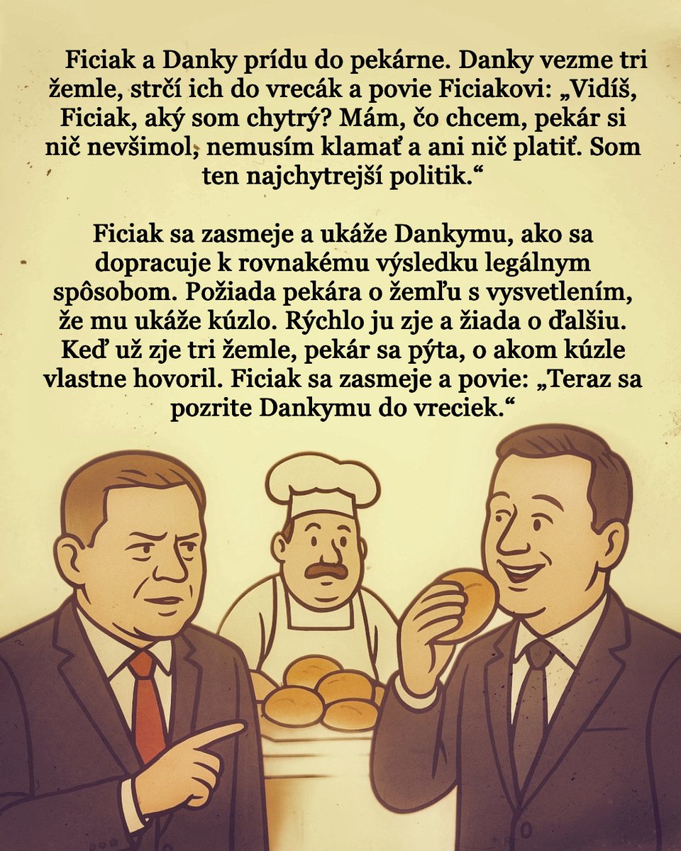 caudzimi's tweet image. Starý, ale dobrý. Počul som ho dávno na Jojke v #sedem #sro #sedemsro #slovensko #zlovensko #politika #vtip