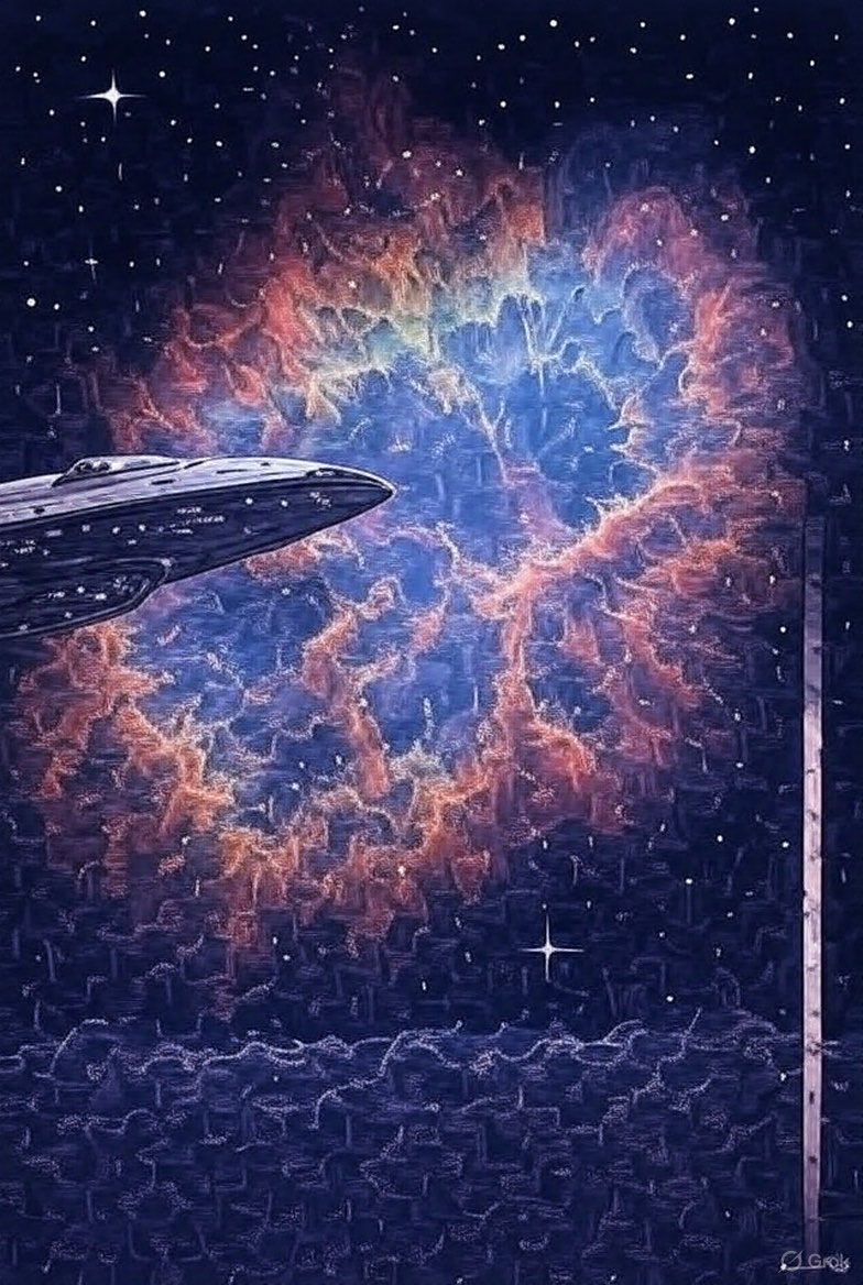 The Mote in God’s Eye is a 1974 science fiction work where—without giving too much away—an alien race has members among them that are so engineering-adept, they can construct any advanced piece of technology on the fly.

This manifests as: every piece of technology is subtly