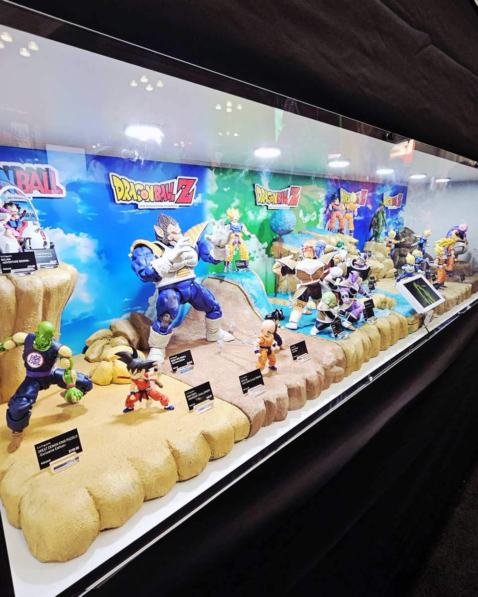 Check out our epic diorama showcasing the history of Dragon Ball