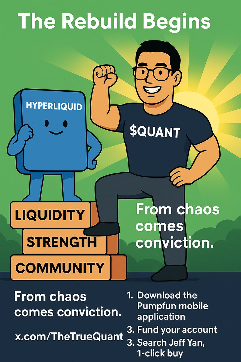 jsandsoh's tweet image. Gm Quants! We had a great day of momentum yesterday! Keep up the pressure!
We are creating an unstoppable wave!