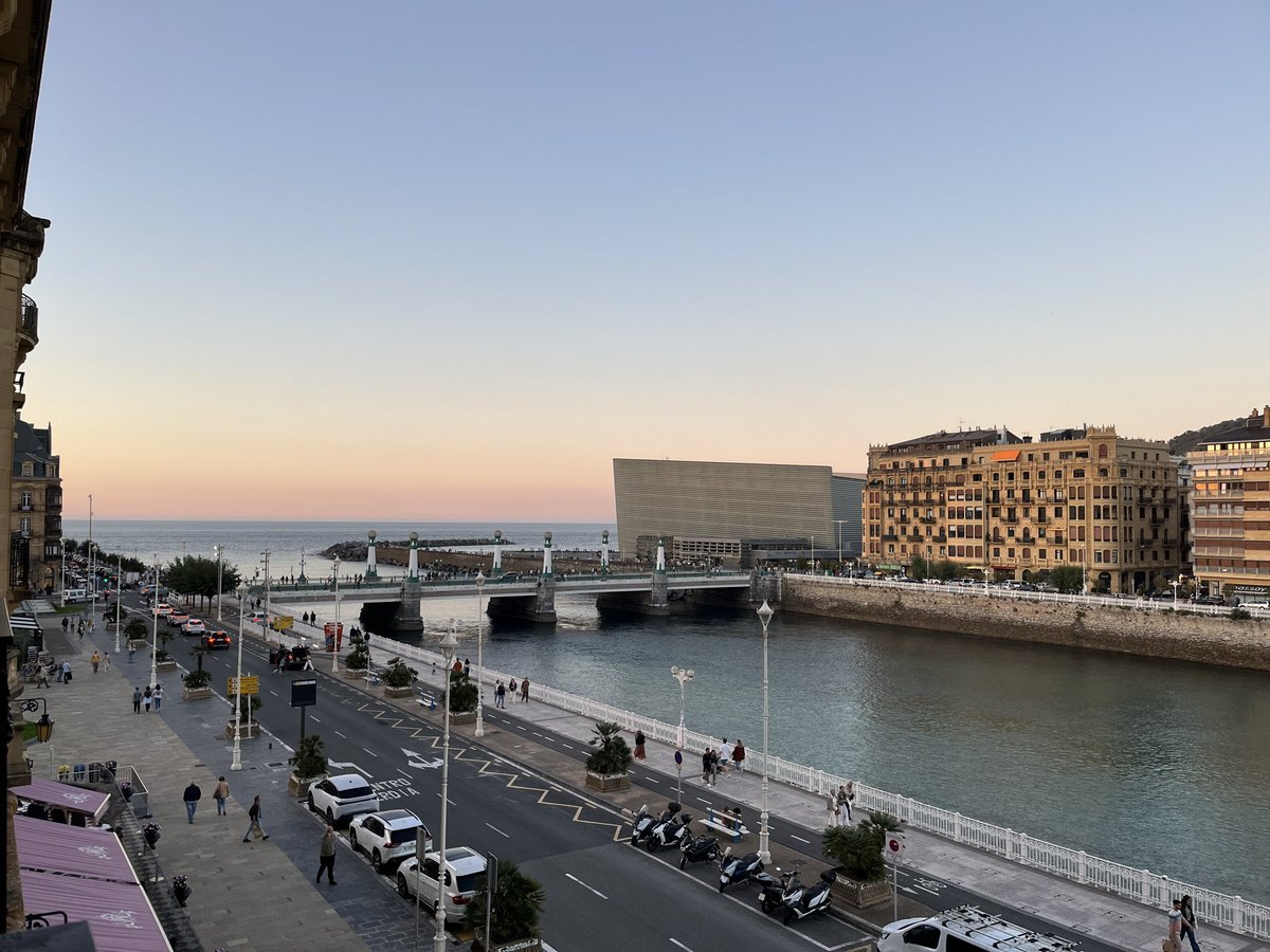 Another lovely evening #SanSebastian