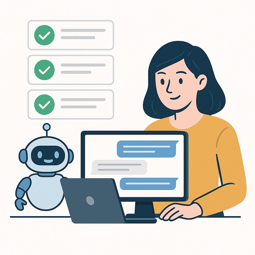 fastbotsai's tweet image. A chatbot isn’t “set and forget.”

The best results come when you:
✅ Review conversations
✅ Adjust tone
✅ Add new answers

FastBots make continuous improvement simple.

#ChatbotTips #FastBots #Automation