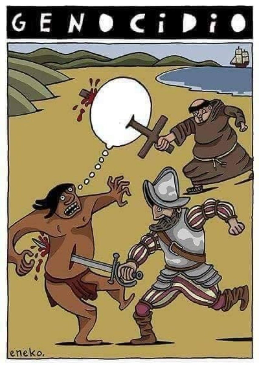 AzuParaiso2's tweet image. #NadaQueCelebrar 
✍️ Viñeta de @EnekoHumor