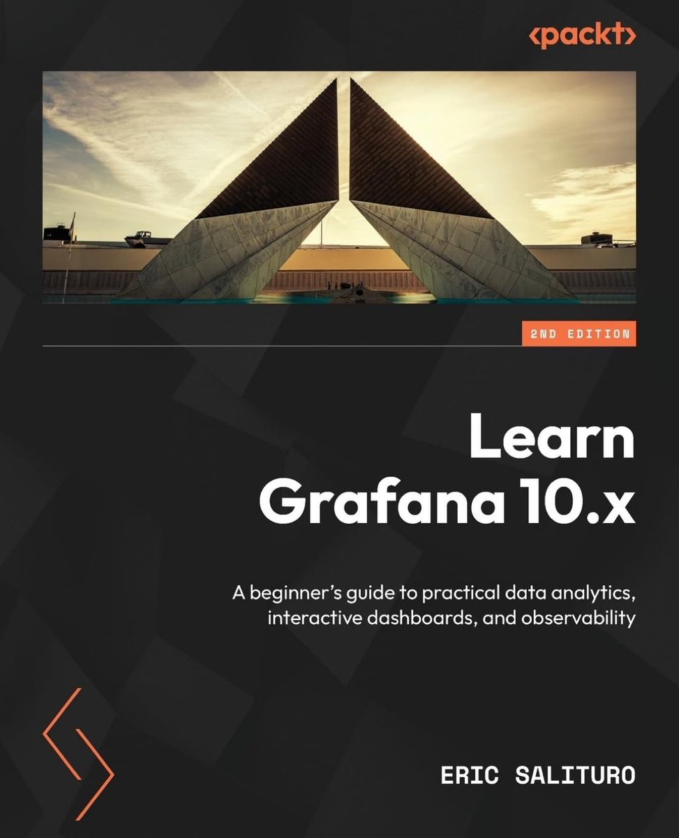 KirkDBorne's tweet image. Grafana — Beginner&apos;s guide to practical #DataAnalytics, interactive #dashboards, and #Observability [2nd Ed.]: amzn.to/44lxhLP v/ @PacktDataML
—
Grok says:

Grafana is an open-source platform for monitoring, visualization, and observability. It allows users to create,…