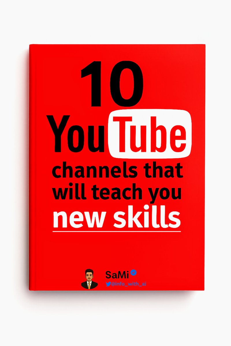 info_with_ai's tweet image. I earned my first $1,000 online… using these 100+ YouTube tricks.

Now I’m giving away the entire bundle

 FREE (for 24 hours).

Want it in your DM?

→ Follow @info_with_ai
→ Like &amp;amp; Repost [MUST]
→ Comment “Pay”