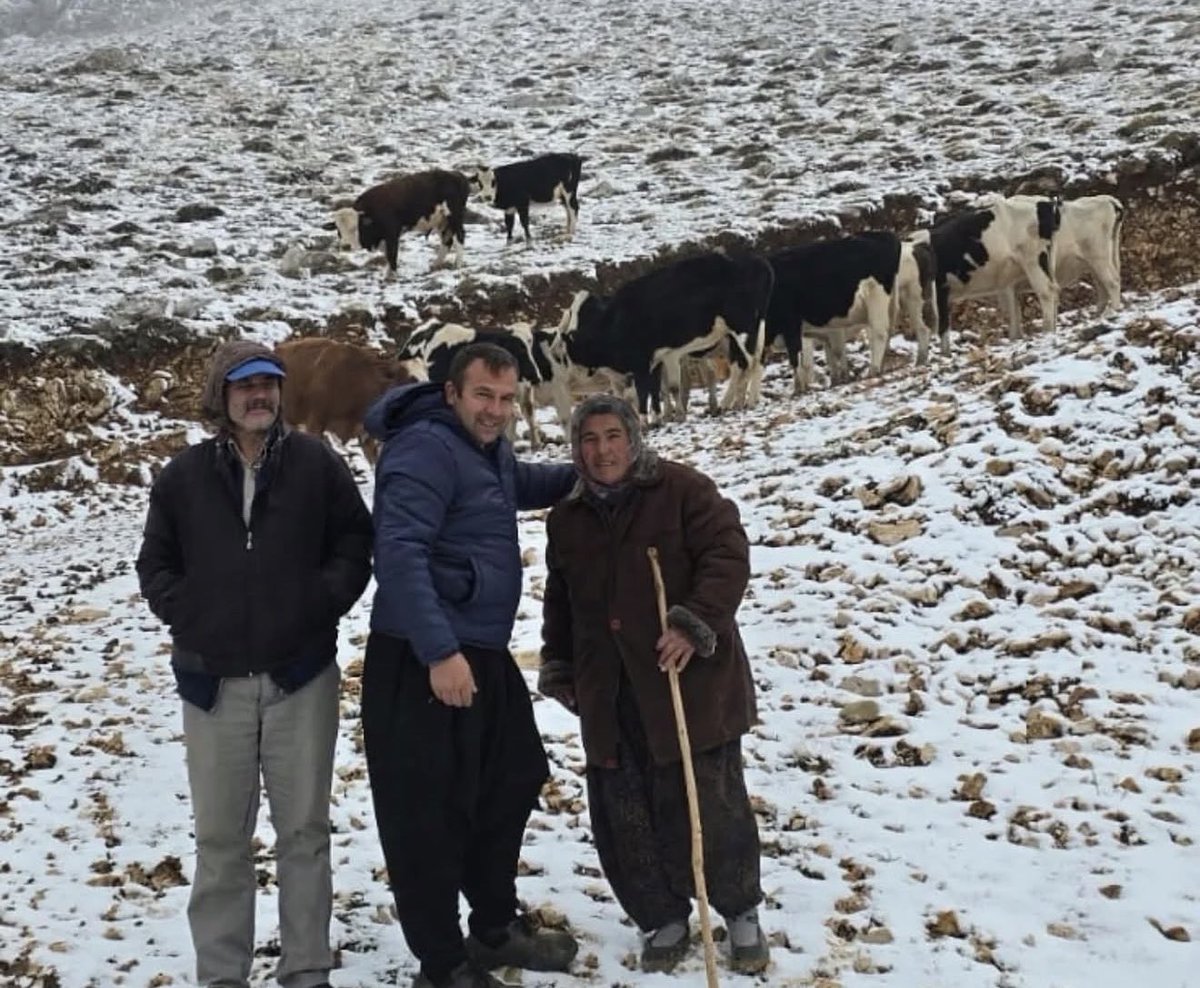 ❄️ Adana'nın Feke ilçesinin yüksek kesimlerinde aniden bastıran kar yağışı nedeniyle yaylada mahsur kalan bir kadın, vatandaşların yardımıyla kurtarıldı!