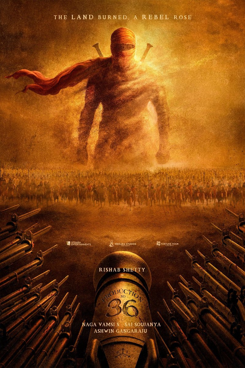 Rishab Shetty's Upcoming Lineup ✨

👉#JaiHanuman 
👉#ChhatrapatiShivajiMaharaj
👉A Periodic Film with #SitharaProductions