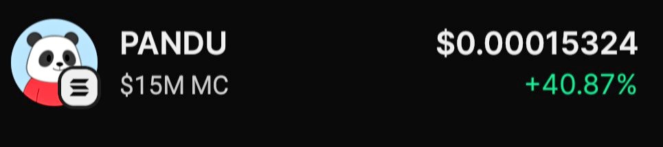 CJ_Pandu's tweet image. That&apos;s cute. But what about $PANDU #pandu