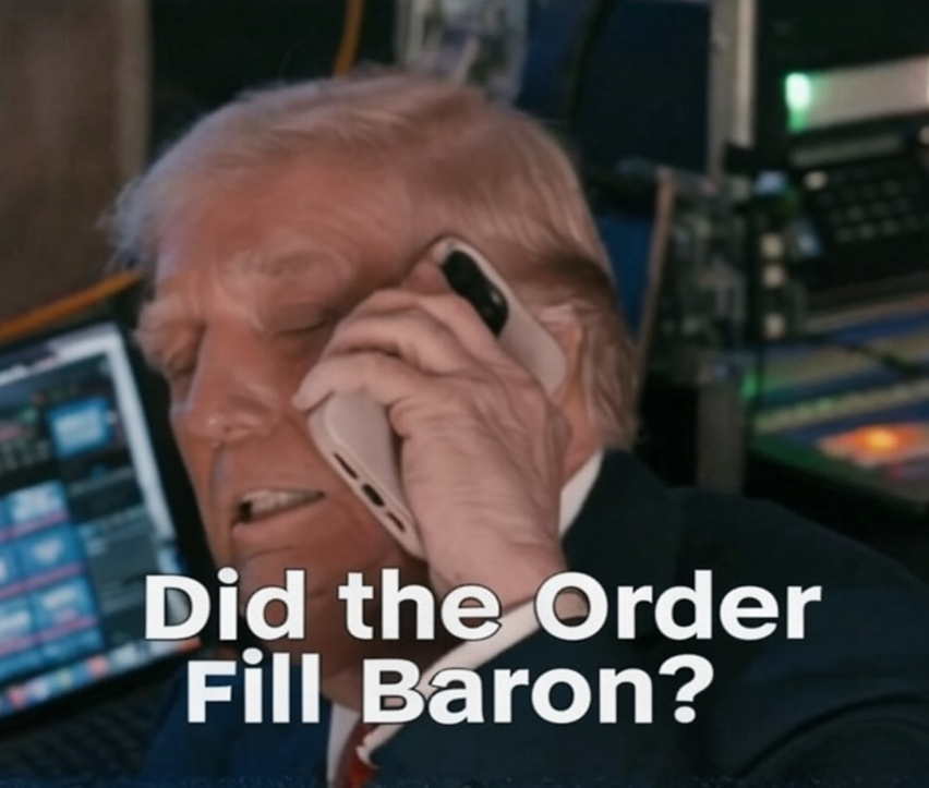 After he fill the Order, and bag a lot 
then he change his mind. This is The Fucking <a href="/realDonaldTrump/">Donald J. Trump</a> and Trump Family 

<a href="/vooi_io/">vooi</a> 
<a href="/idOS_network/">idOS</a> 
<a href="/HeyElsaAI/">HeyElsa</a> 

George Pickens Tyler Warren Steelers