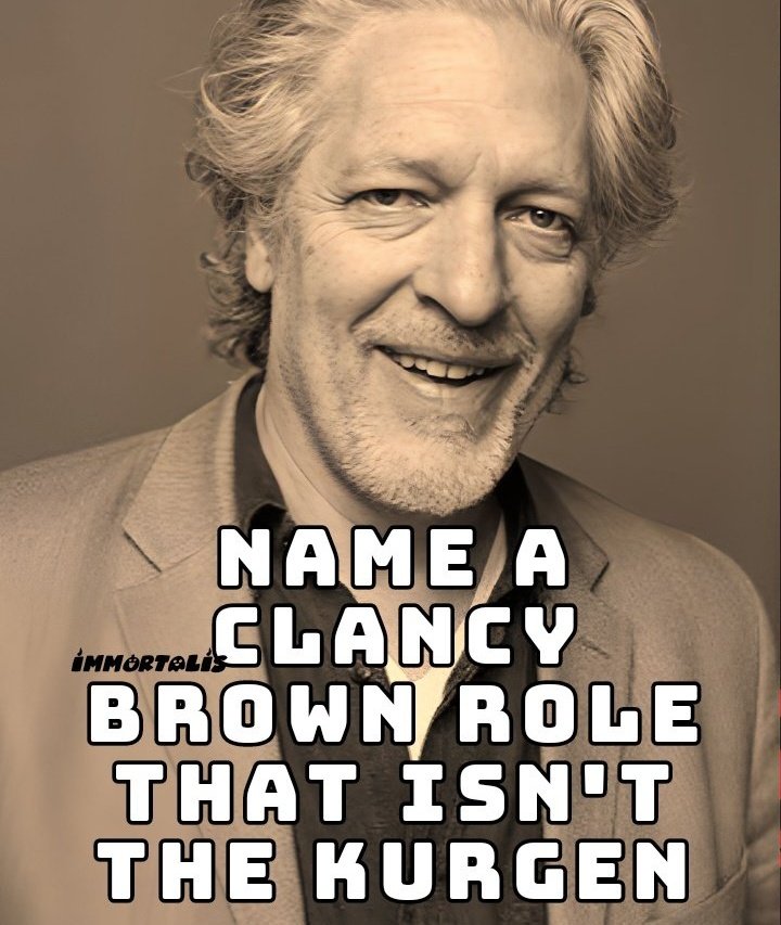 RetroMoviesDB's tweet image. Name a Clancy Brown Role!

(Not The Kurgen)