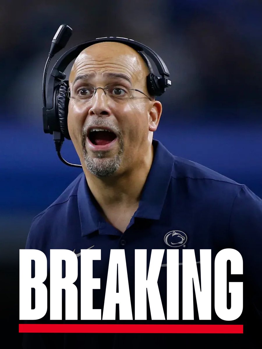 #BREAKING: James Franklin has been fired as HC at Penn State, per source.

I’m told that while the terms of his $48M contract buyout are still being discussed, he and the team have been notified that Franklin will not be part of the program moving forward.

The end of an era.