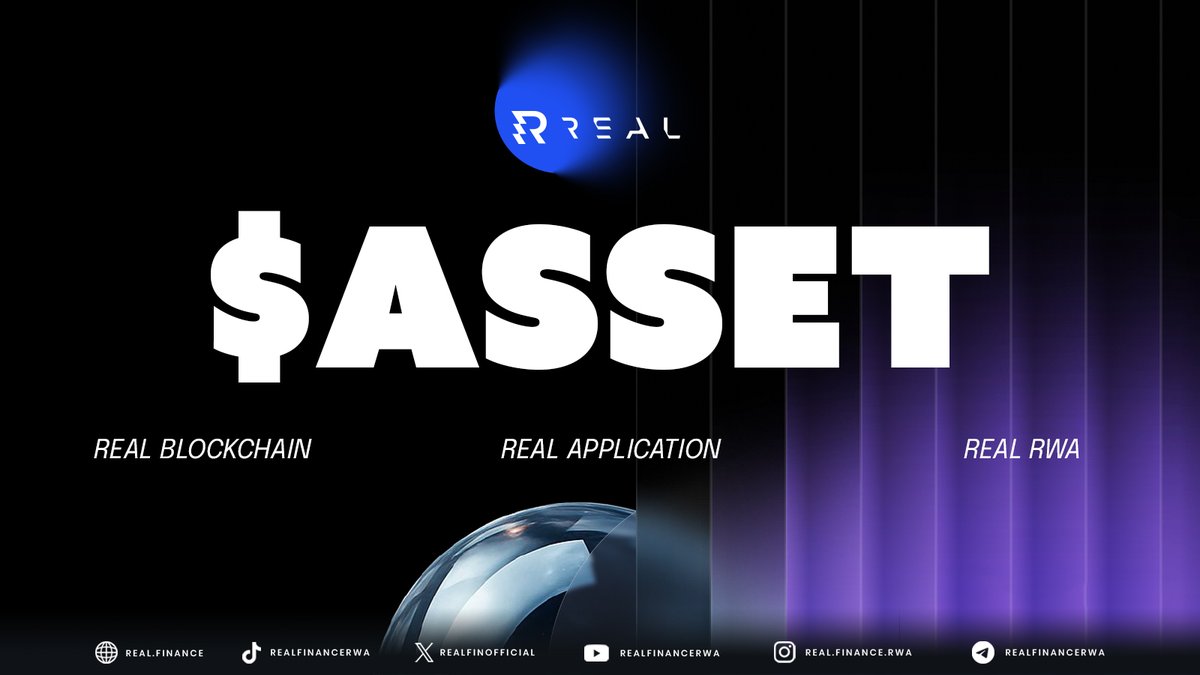 RealFinOfficial's tweet image. The evolution of finance is here, and it's built on something REAL.
Forget the speculation; we're building the infrastructure for the next generation of assets. With $ASSET, we're putting real-world value like real estate, commodities, and invoices directly on the blockchain.…