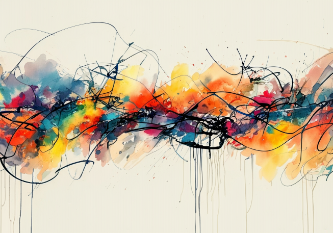 MidnightworksA's tweet photo. Heartbeat Symphony
#AIart #digitalarts #NFTs #abstractart #abstractpainting  #ModernArt #heartbeat #conceptart https://t.co/9kjUjvpVWl