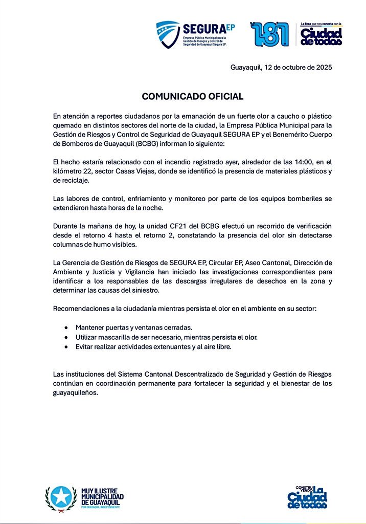 El incendio en Casas Viejas no fue menor. Nuestros bomberos y equipos municipales actuaron rápido, pero el humo sigue siendo un riesgo. No se confíen y, si deben salir, usen mascarilla.

Estaremos atentos y en territorio, cuidando que no se agrave la situación.