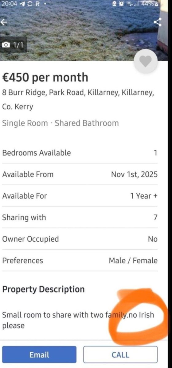 Leoyourleader's tweet image. Irish families need not apply,share ,share,share👇👇🇮🇪🇮🇪