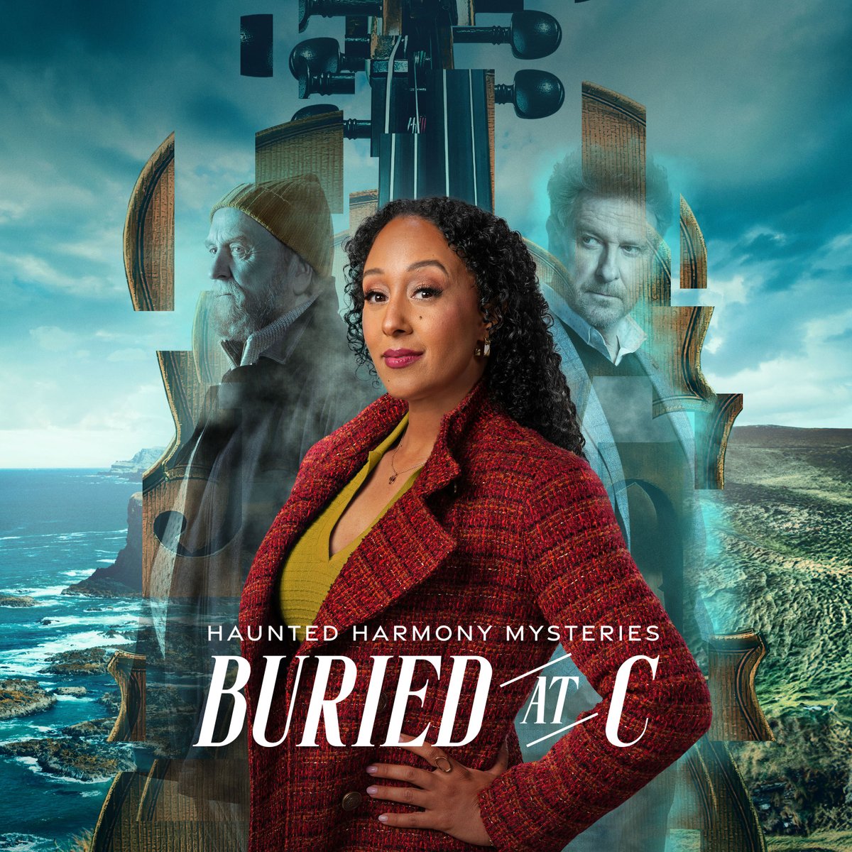 Gethsemane is back again, along with her trusted ghost friend Eamon to solve the unexplained death of a sea captain. Watch Haunted Harmony Mysteries: Buried at C on <a href="/hallmarkchannel/">Hallmark Channel</a>.