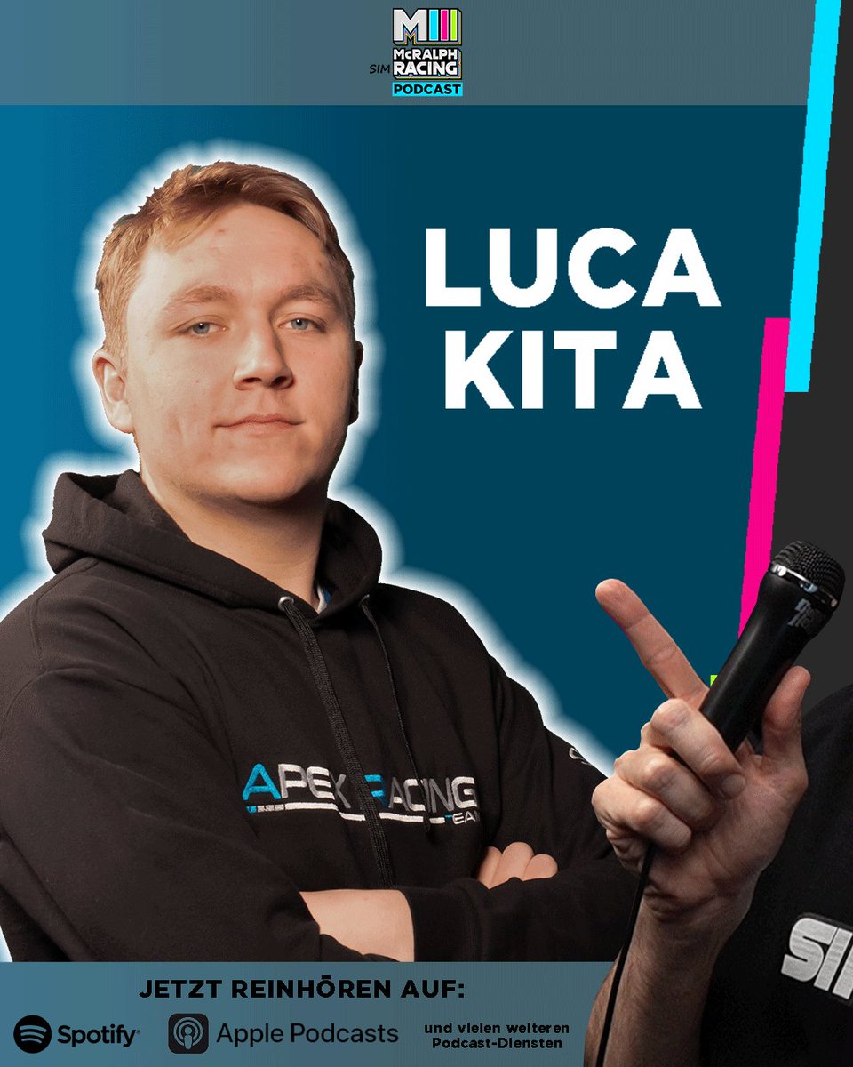 Luca Kita, einer der stärksten iRacing-Piloten unserer Zeit, erzählt von seiner persönlichen Motorsport- und Esports-Geschichte.🎙️

Ab sofort verfügbar im McRalph Simracing Podcast auf @spotify oder auf @youtube unter youtube.com/@mcralphracing

#Simracing #Esports #LucaKita