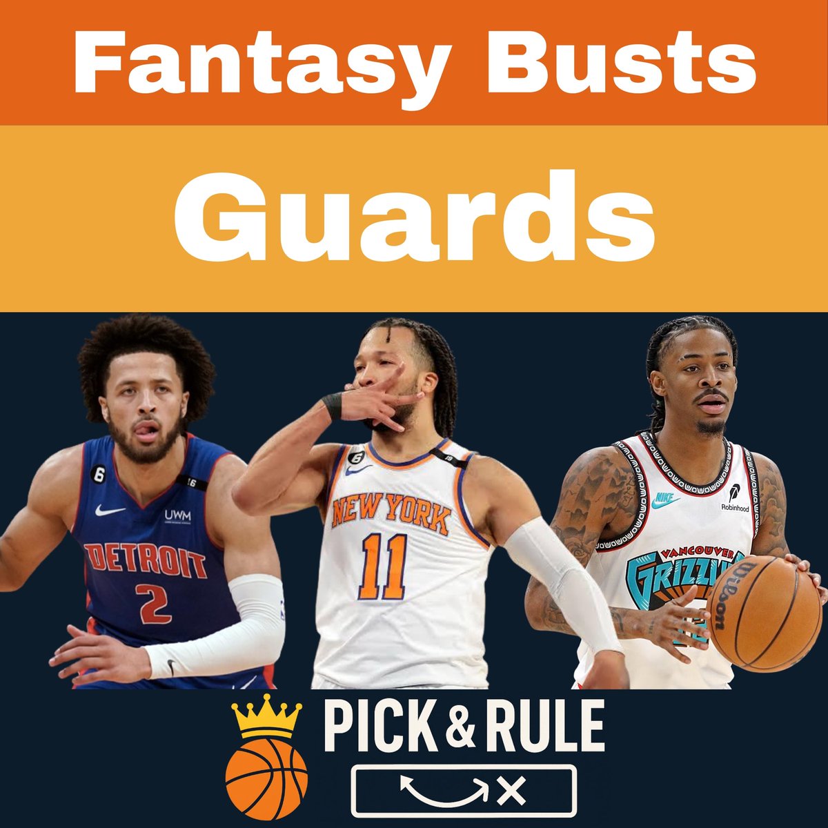 פרק מספר 20 - באסטס בעמדת הגארד🛡️ - 10 גארדים שנבחרים מוקדם מדי בדראפט 📊

בפרק זה אני מדבר על 10 שחקנים בעמדת הגארד שה-ADP שלהם גבוה משמעותית 📈⚖️ בהשוואה לתחזית שלי לעונה הקרובה בפאנטזי ועלולים להרוס לכם את הדראפט 📊

🎧 האזנה נעימה

יותם רבינוביץ 🎙️AKA יותם דיילי

לינק