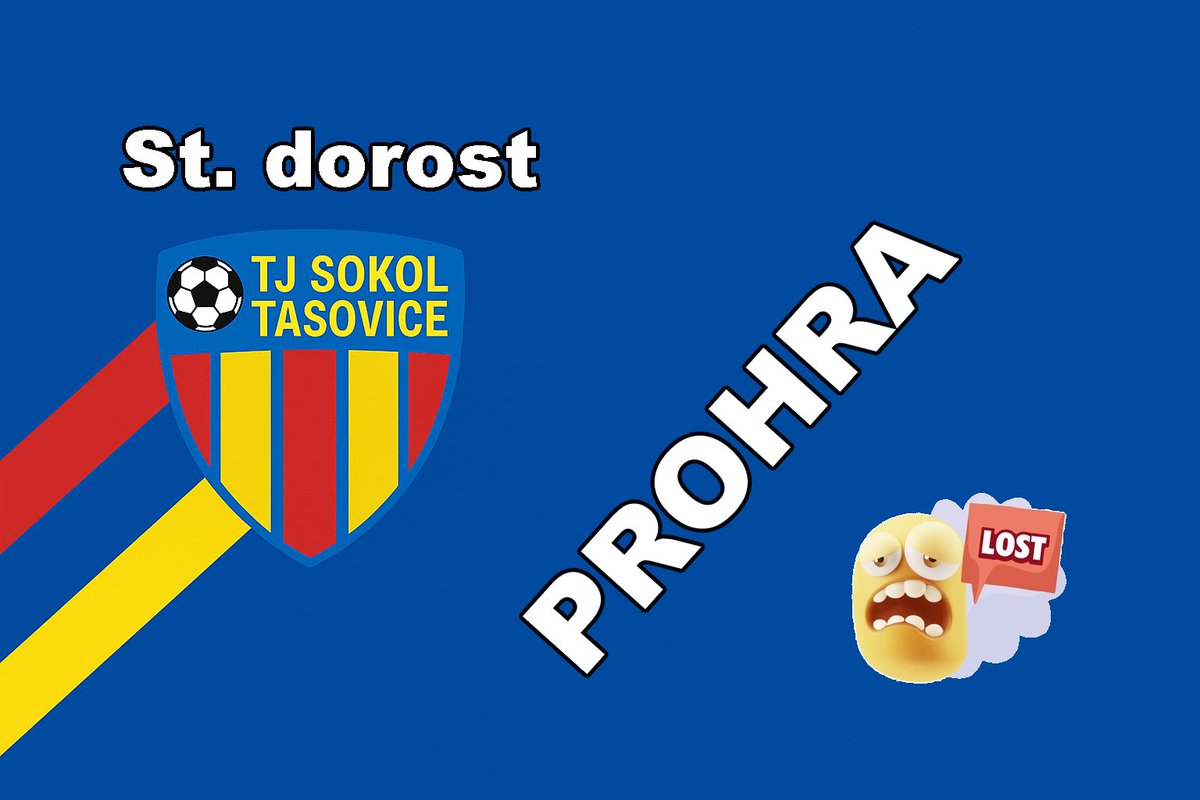 Dorost sice po poločase vedl, ale body si dom neodváží.
FC Soběšice - TJ Sokol Tasovice 4:2
B:  Svoboda, Vomočil