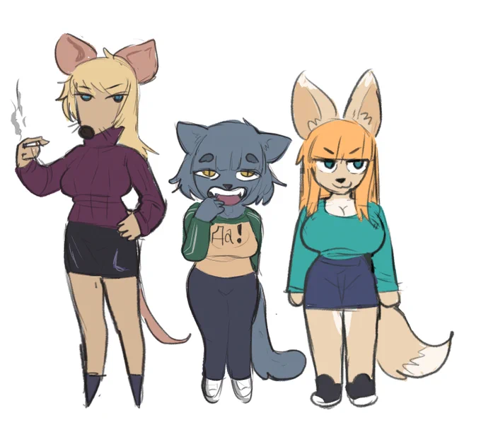 ari and her friends
