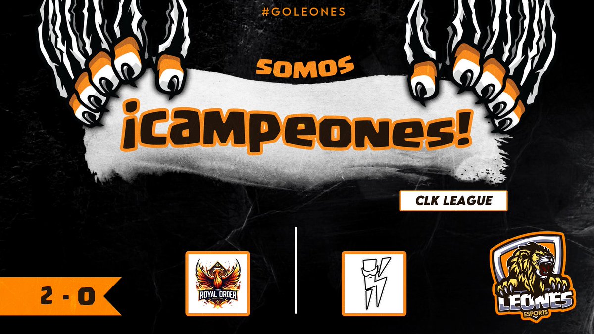 #ClashRoyale 

Arrancamos Octubre siendo Campeones!!!
Seguimos sumando titulos!!!

🏆 <a href="/ClikaCR/">Clika</a> (Clika League)
🗣️ <a href="/Maikprime/">Maik Cantillano</a> 
👤 <a href="/ATolvaa/">ChrisTiAn</a> 
👤 <a href="/Calli215/">Calli.2</a> 
👤 <a href="/Agustinng9/">Agustin⚡</a> 
👤 <a href="/AlexNoob1323/">Alexis通用汽车</a>