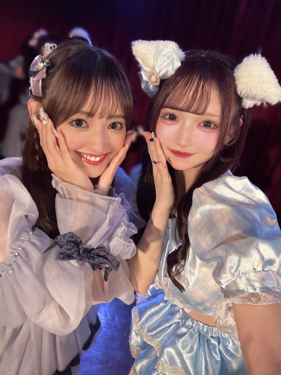 _mikoto_mikamel's tweet image. 立花玲奈さんにお写真撮っていただきました！♡お顔が本当にかわいすぎるඉ_ඉ