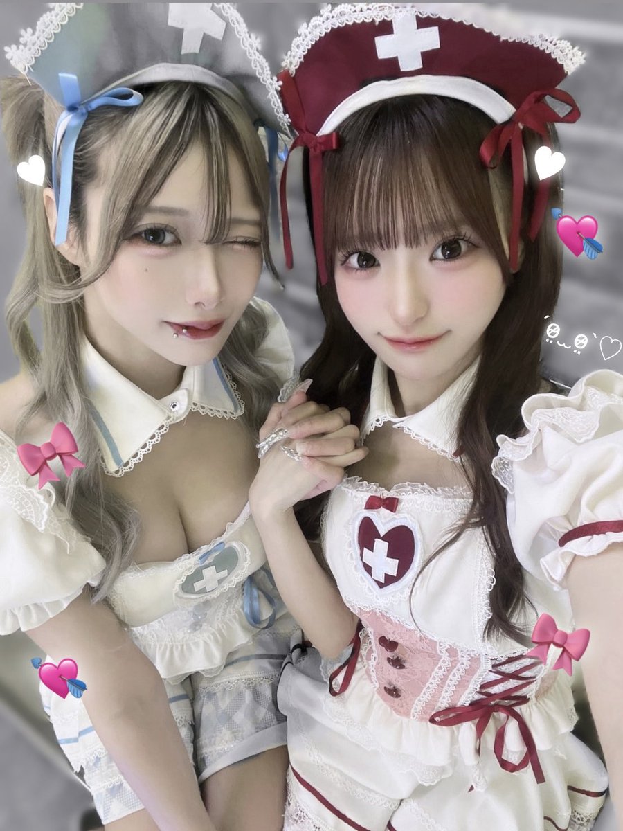 お決まりのツーショット📸💭💘