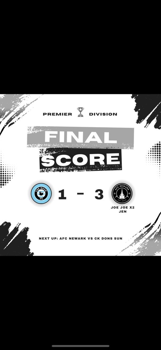 AFC Newark tweet media