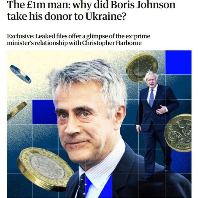 tobimono2's tweet image. The Guardian : ボリス・ジョンソンがウクライナ戦争継続のロビー活動でリベートを受け取った。

ジョンソンはウクライナ紛争で利益を得ようとした英国の武器製造業者からリベートを受け取ったという。…
