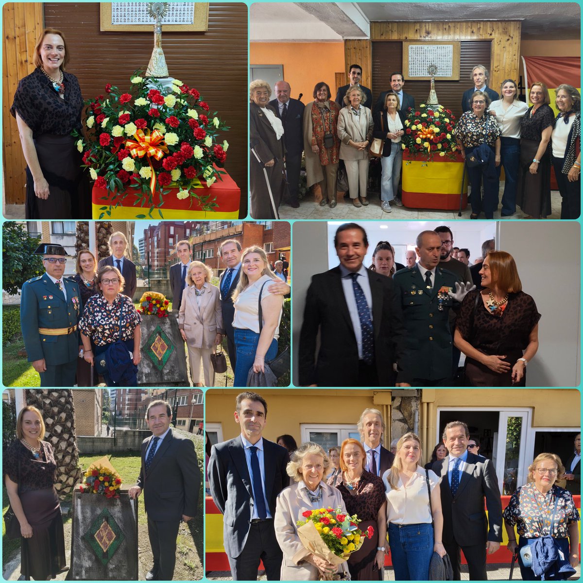 PPJuntasBizkaia's tweet image. 🇪🇸 Hoy, junto a los compañeros de @PPdeGetxo en el cuartel de #Algorta,para conmemorar este 12 de octubre, el #DiaDeLaHispanidad y la #VirgenDelPilar

🕊️ Un día para rendir homenaje a la @guardiacivil y a quienes dieron su vida en acto de servicio

#raquelgonzalezjuntasgenerales