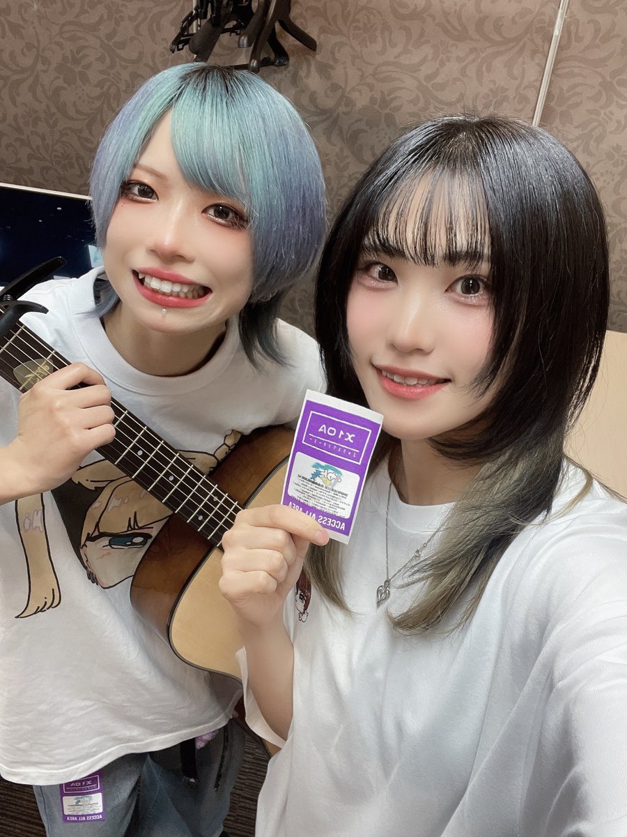 oyoso_yayoi's tweet photo. うずちゃん❕何の心配もなくちょーリラックスして歌えた
私たちって時々、何かがすごい一緒なんだよな
ほとんど違うんだけど
それのおかげで、私にとっては離れることができなくてごめんねすぎる、ありがとすぎる！
「星座になれたら」ちょっと載せちゃう https://t.co/l3tf7XBbXY