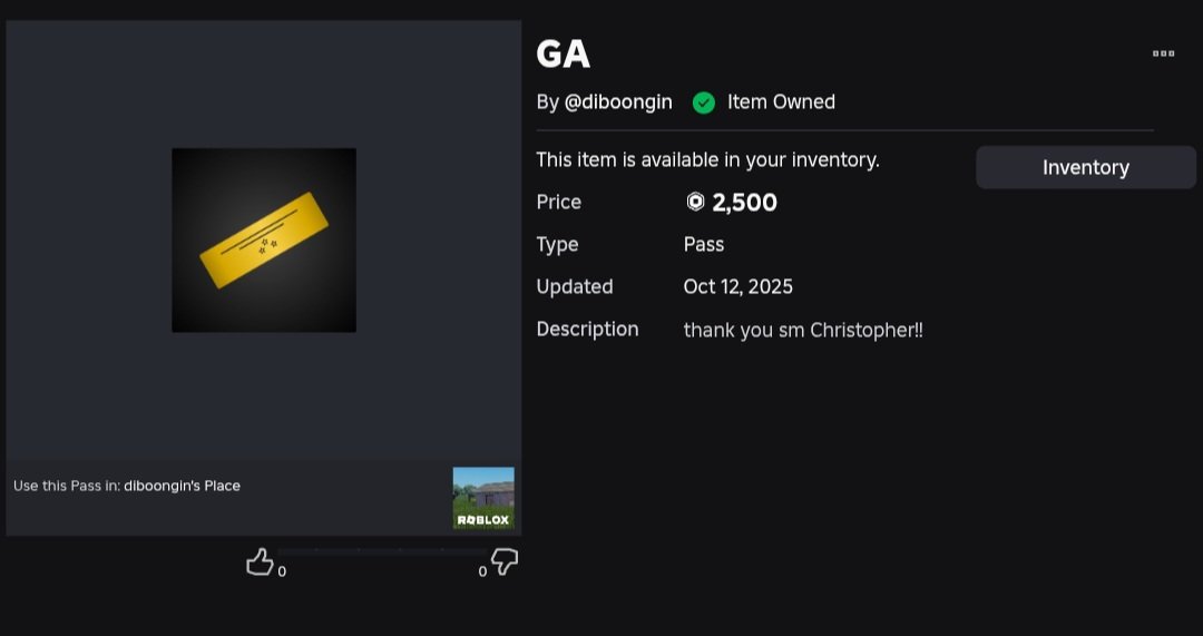 SIAPA 😱 SANGKAA 😱 first of all makasih banget christ udah adain GAnya, gapernah kebayang bakal punya robux sebanyak ini!! huhu jadi kesampean bisa bikin avatar buat halloween dan avatar kinyis kinyis buat di fish it 🥺🥹🫰 INI GANYANGKA BANGET GES TMI TADI LAGI NONTON EVENT..