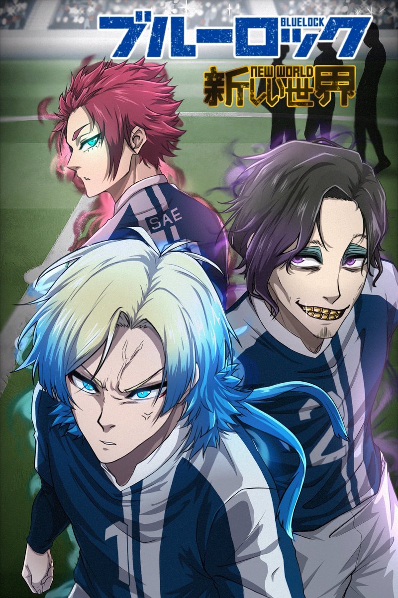 BLUE LOCK: NEW WORLD 2nd POSTER REVEALED!!!!

(Fan Animated Blue Lock Movie)

MORE NEWS ABOUT FILM:

youtu.be/yNqVIp3CGJs?si…