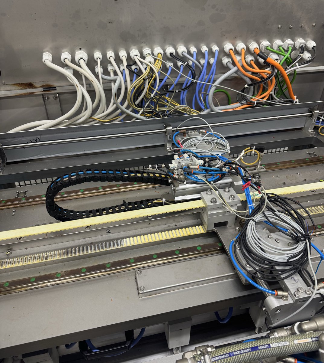 betterjasonmac's tweet image. Alright time to chase down the one broken wire stopping my tray sealer operating correctly.

Shouldn’t take long right? 🥴