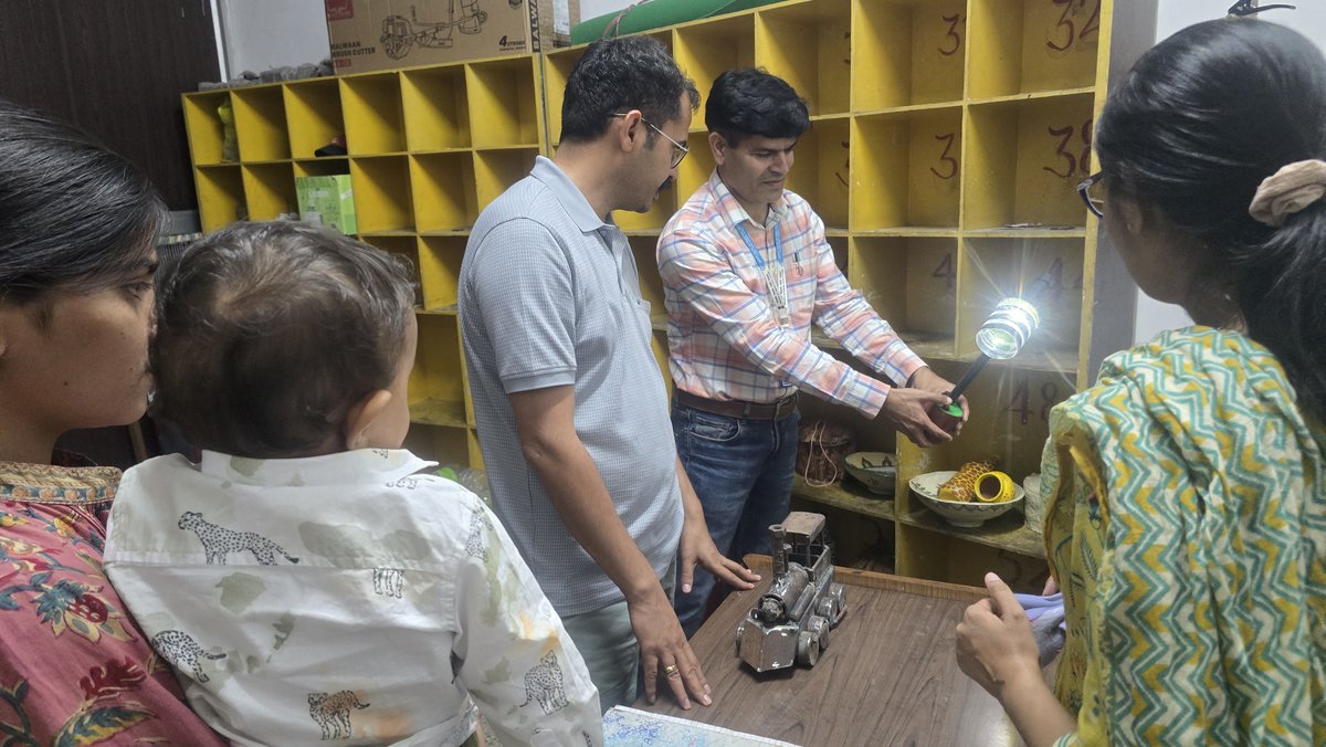 Deputy Commissioner Kurukshetra Visits Kurukshetra Panorama and Science Centre  
Sh. Vishram Kumar Meena, Deputy Commissioner of Kurukshetra, visited the Kurukshetra Panorama and Science Centre and appreciated the Centre's commendable efforts in the popularisation of science