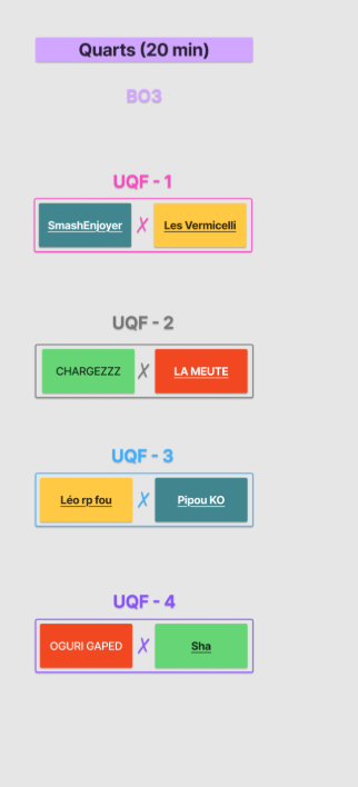 GarouWalou's tweet image. WALOU EN QUART DE FINAL DEBUT DES MATCH 15H20 @OriginsAsso