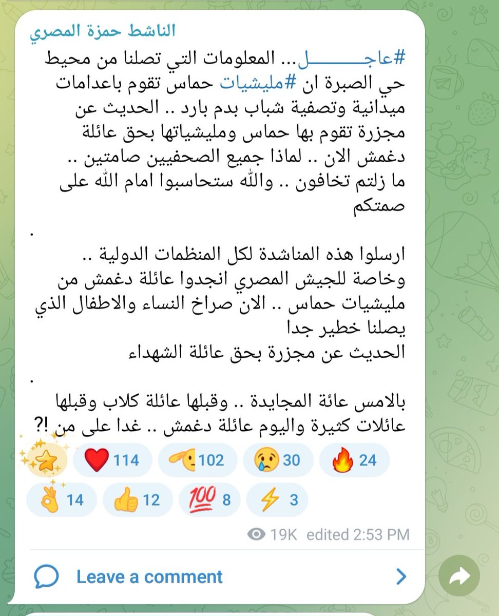 HowidyHamza's tweet image. BREAKING: Residents in Gaza reported that Hamas committed a massacre against the Doghmush family in the Sabra neighborhood a few hours ago. About 25 people were reportedly executed.