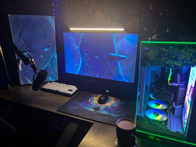 Gaming Setup <a href="/KajiWasTaken/">Kaji</a> ☂️