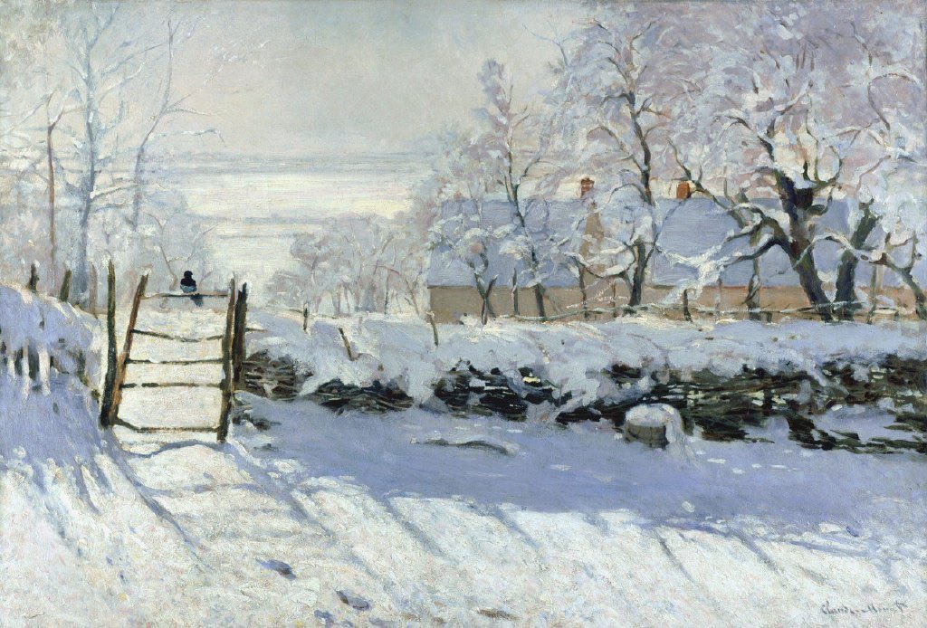 monet’s snow