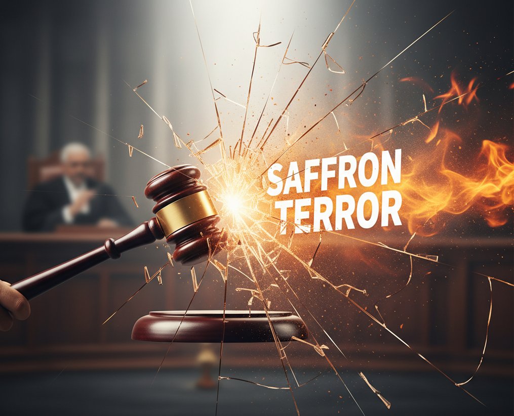 The special NIA court's verdict in the 2008 Malegaon blast - "Terrorism has no religion as no religion advocates violence." This judicial finding delivers the final blow to the politically-motivated ' #SaffronTerror ' smear campaign.

#भगव्या_आतंकवादाचे_षड्यंत्र