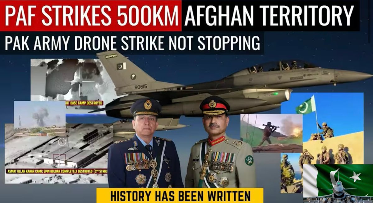 intel_DOI's tweet image. 🥷🇵🇰 conducted airstrikes on Indian funded TTP ISISK terrorist camps 👉☠️☠️200 Afghan Taliban terrorist were eliminated ❌
Message is clear 👉🇦🇫🇮🇳☠️