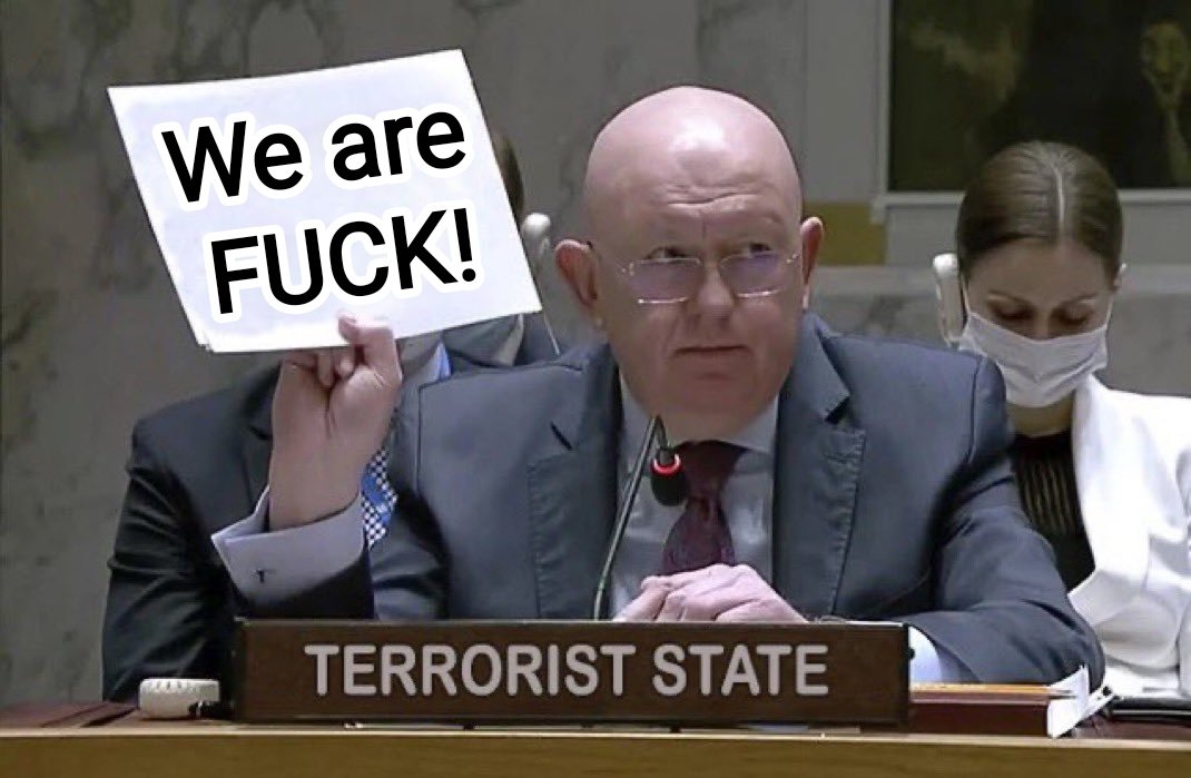#RussiaIsATerroristState