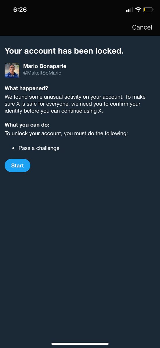 So I talk about God and share, then my account gets locked.

It was a quick fix, but just thought it was a funny coincidence 😉.

Happy Sunday!

Go to Church!!

God Bless!!!

#CarryYourCross