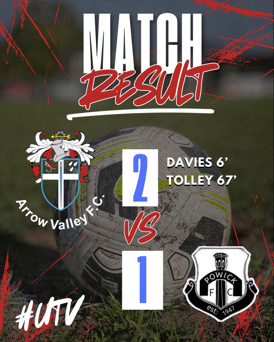 ArrowValleyFC's tweet image. FT|

You don’t always have to win pretty and today we stank the place out 🤣

All that matters is a place in the next round of the cup 🤝

MOTM - Azza Bunn
Big presence in the middle as always. Quality on the ball and strong in the challenges. Big player for us 👏🏻

#UpTheValley