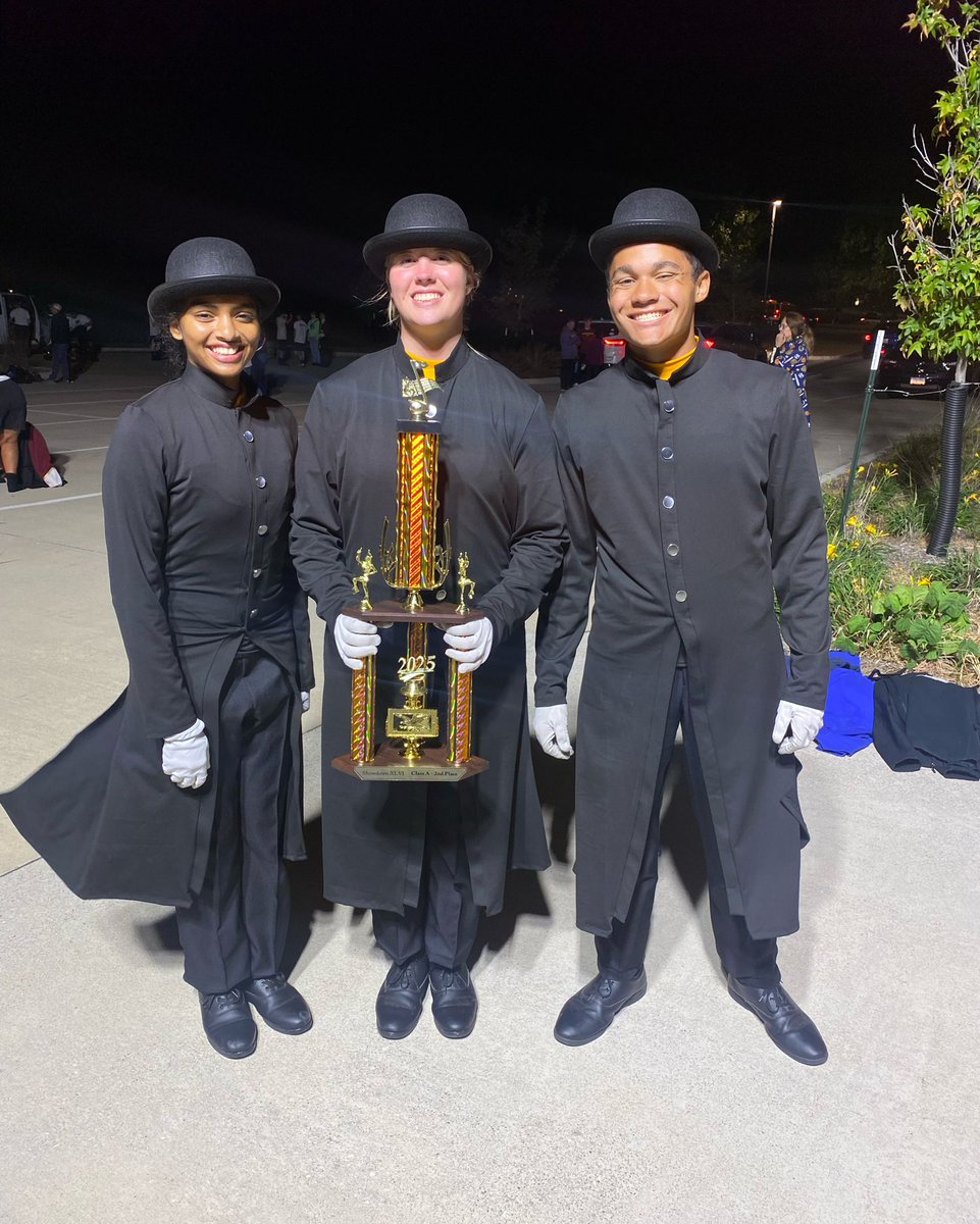 What a day for the Warrior Regiment! The band had a fantastic performance at Valleyfest Showdown and placed 2nd overall! Next weekend is your last chance to experience “Color my World” at State Contest and WMI.  #wwr #colormyworld #wearewaukee