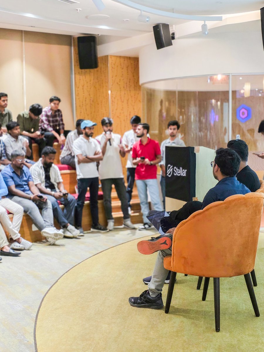 BuildWithManav's tweet image. Hyderabad, you were stellar! 💫
Kicked off the first Stellar Origins meetup. Amazing energy, curious minds, and builders ready to shape the future of Web3.
Hyderabad → Stellar mode: ON 💫