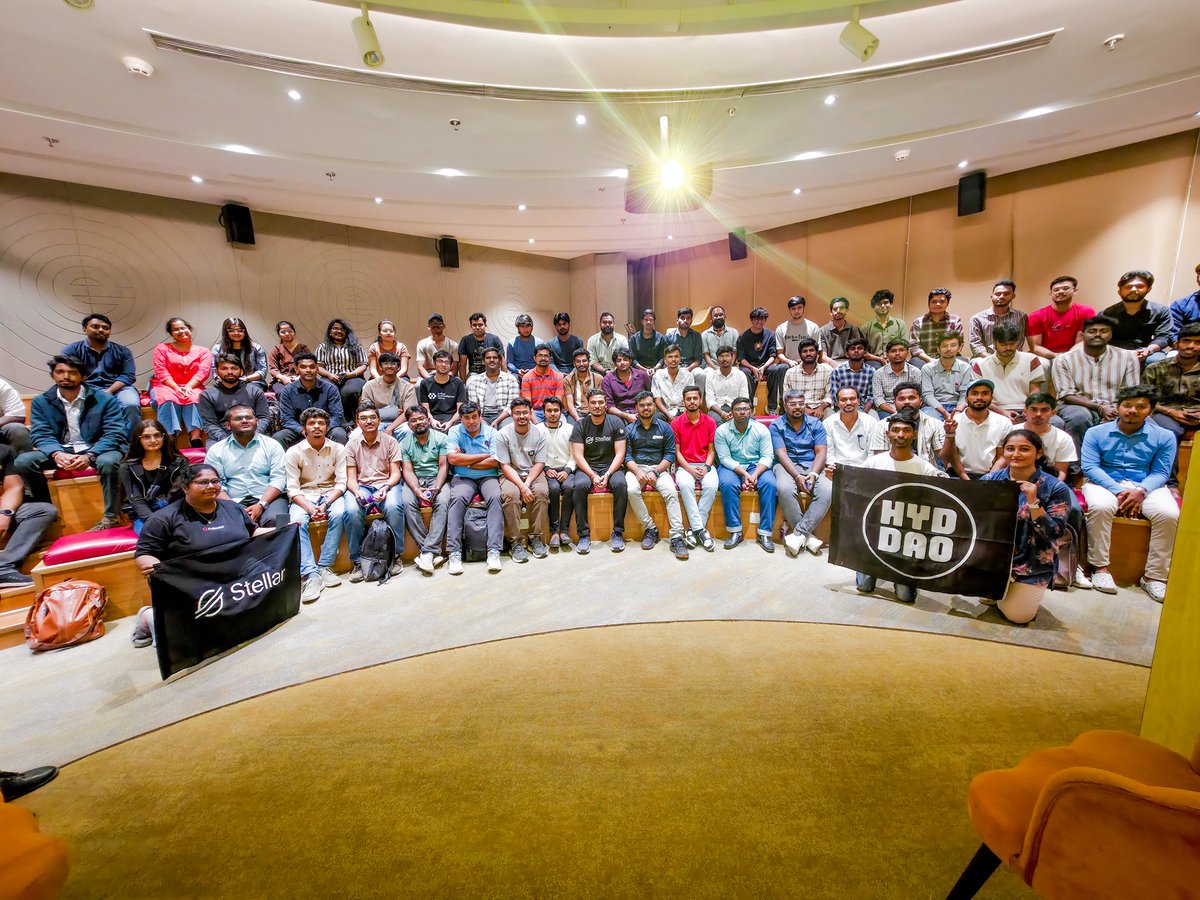 BuildWithManav's tweet image. Hyderabad, you were stellar! 💫
Kicked off the first Stellar Origins meetup. Amazing energy, curious minds, and builders ready to shape the future of Web3.
Hyderabad → Stellar mode: ON 💫
